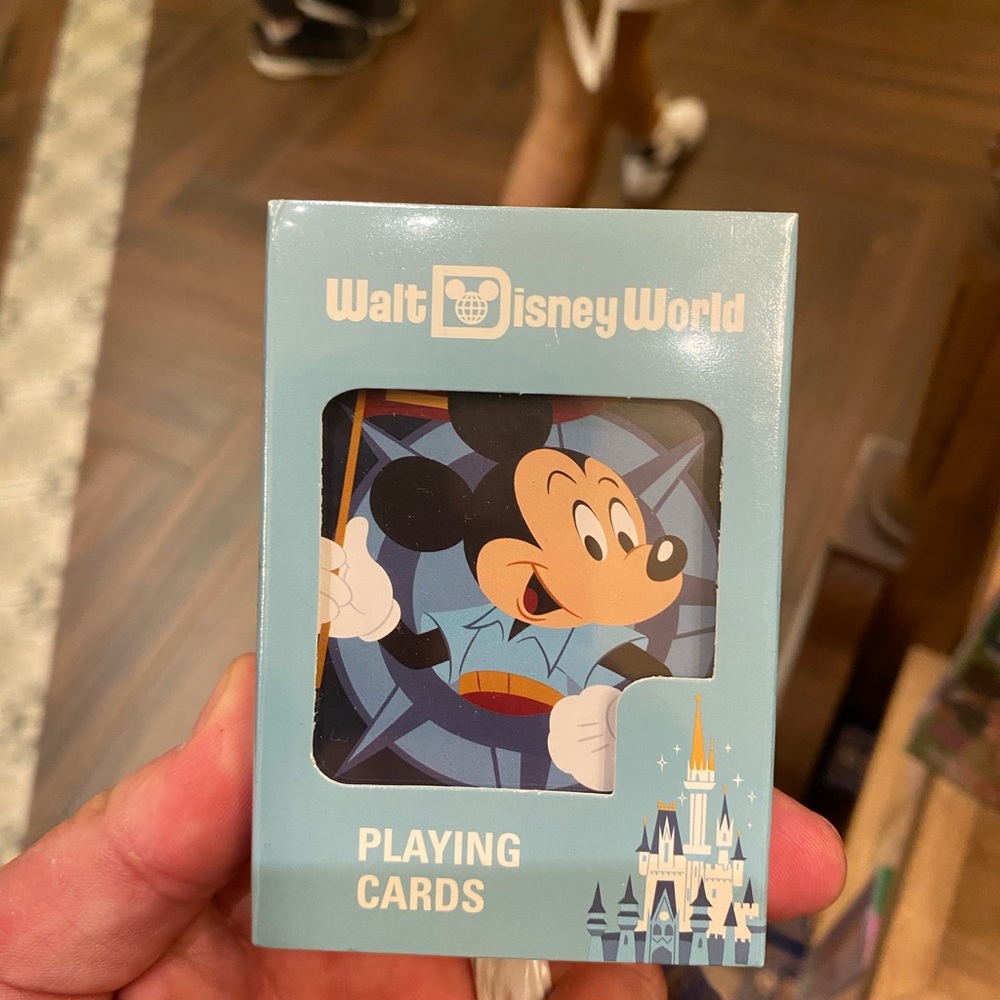 New Disney Parks Walt Disney World Resort Mickey Mouse Playing Cards - Sealed